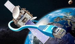 Il termine Starlink rappresenta una costellazione di satelliti artificiali, in orbita terrestre bassa